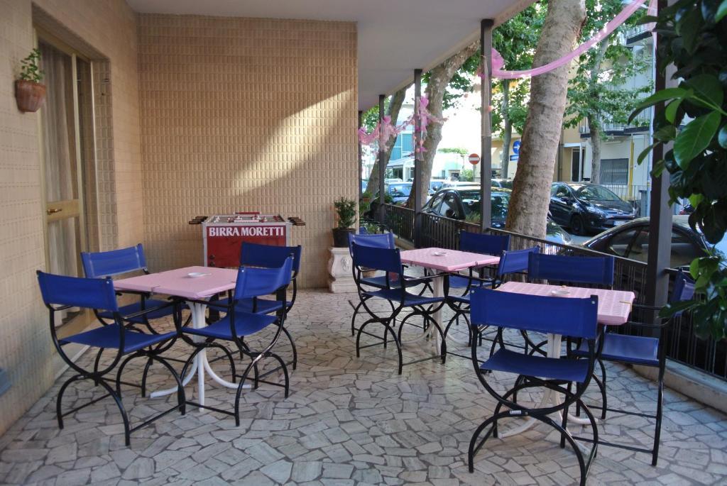 Hotel Zaghini Rímini Exterior foto